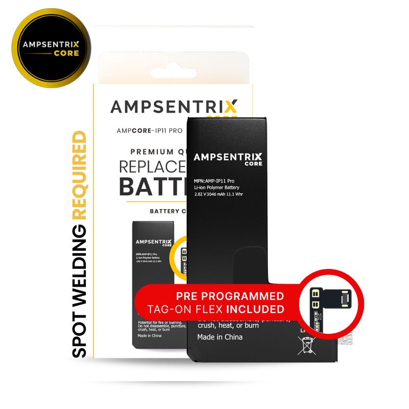 Batería Ampsentrix Core Tag On para iPhone 11 Pro