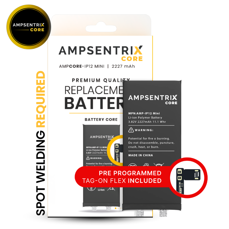 Batería Ampsentrix Core Tag On para iPhone 12 Mini